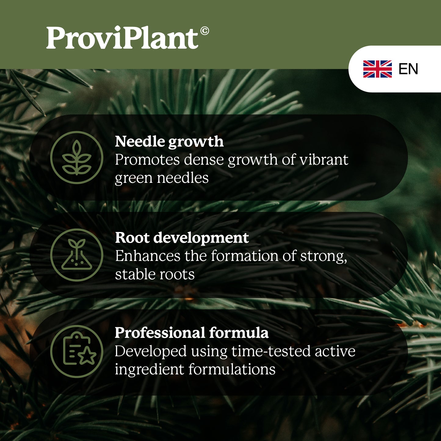 Conifer fertilizer