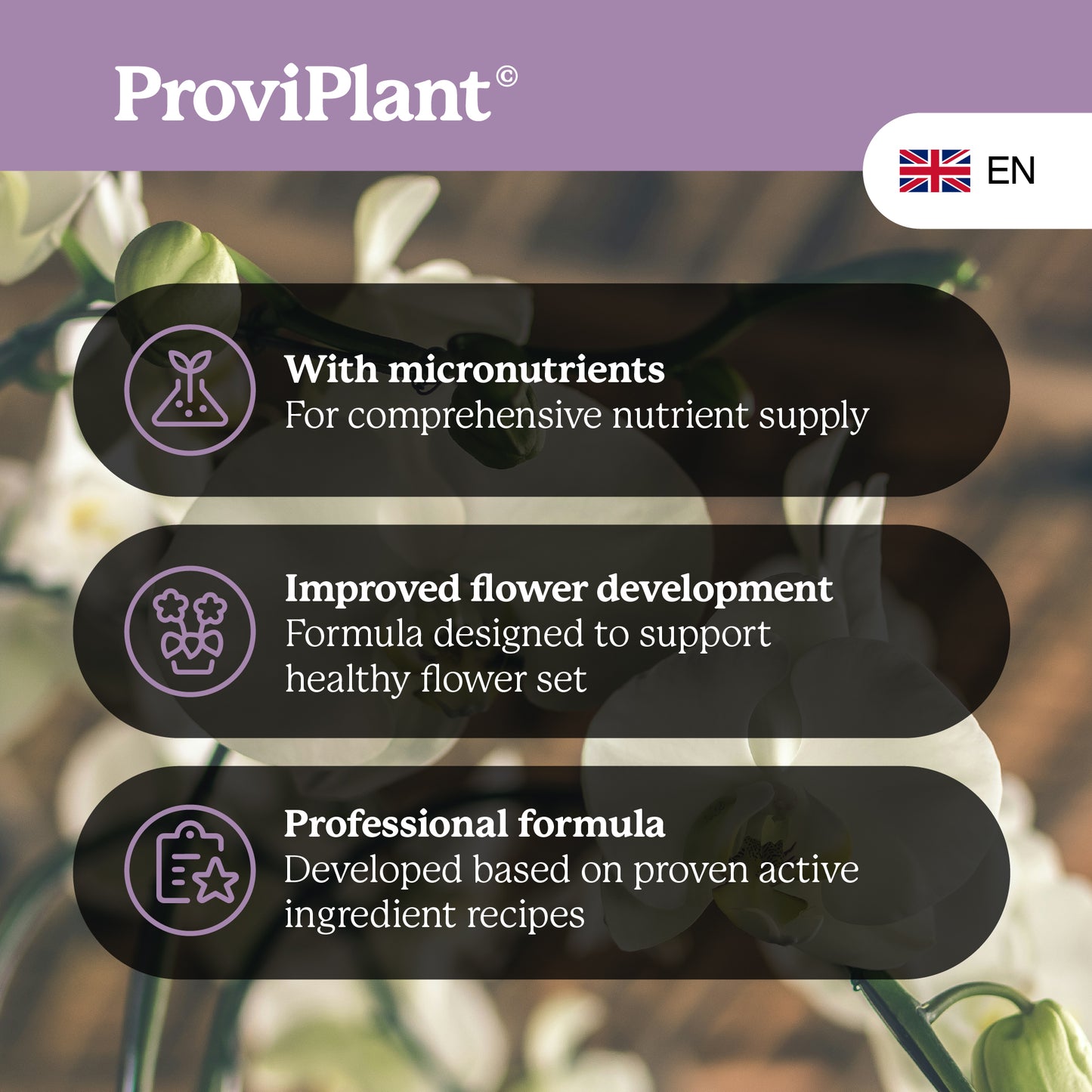 Orchid fertilizer
